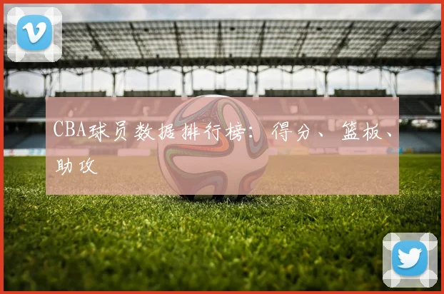 CBA球员数据排行榜:得分、篮板、助攻